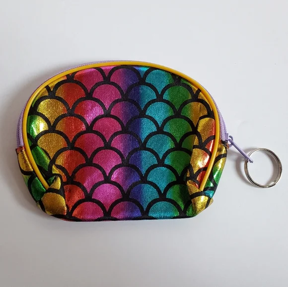 COPY - Rainbow mermaid coin purse - Picture 2 of 5
